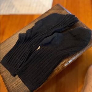 Black Men's Socks Shorter Dress size
